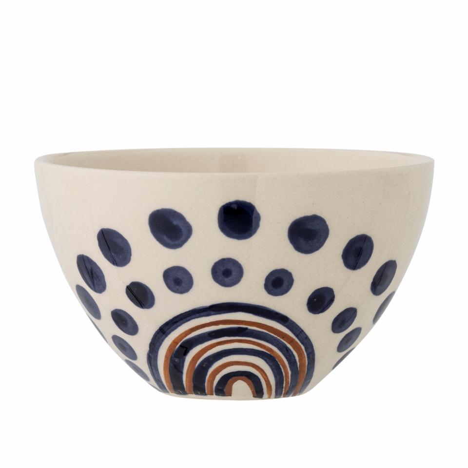 Bloomingville Shama Skål, Orange, Stengods, 6-pack