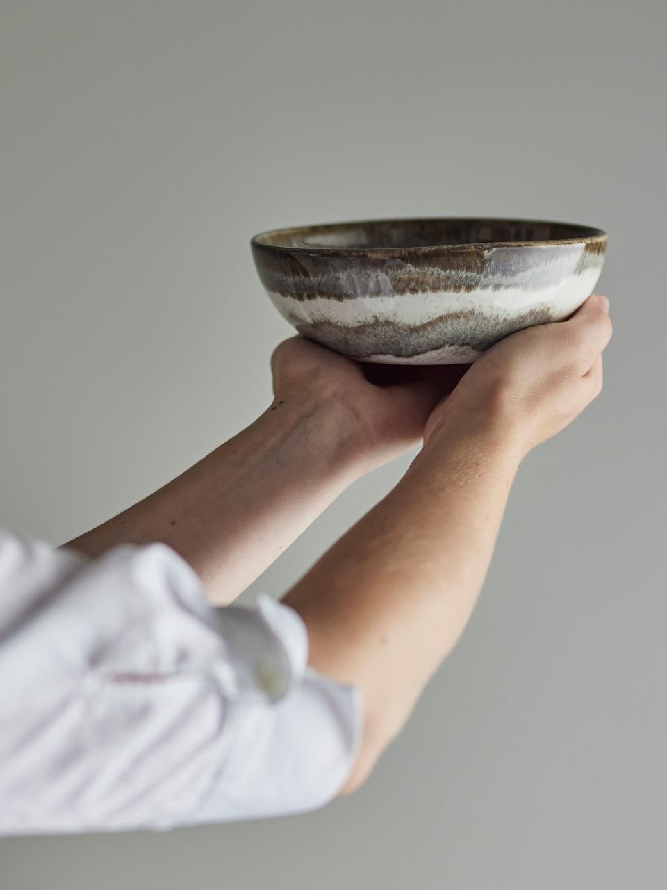 Bloomingville Paula Skål, Grå, Stengods, 6-pack