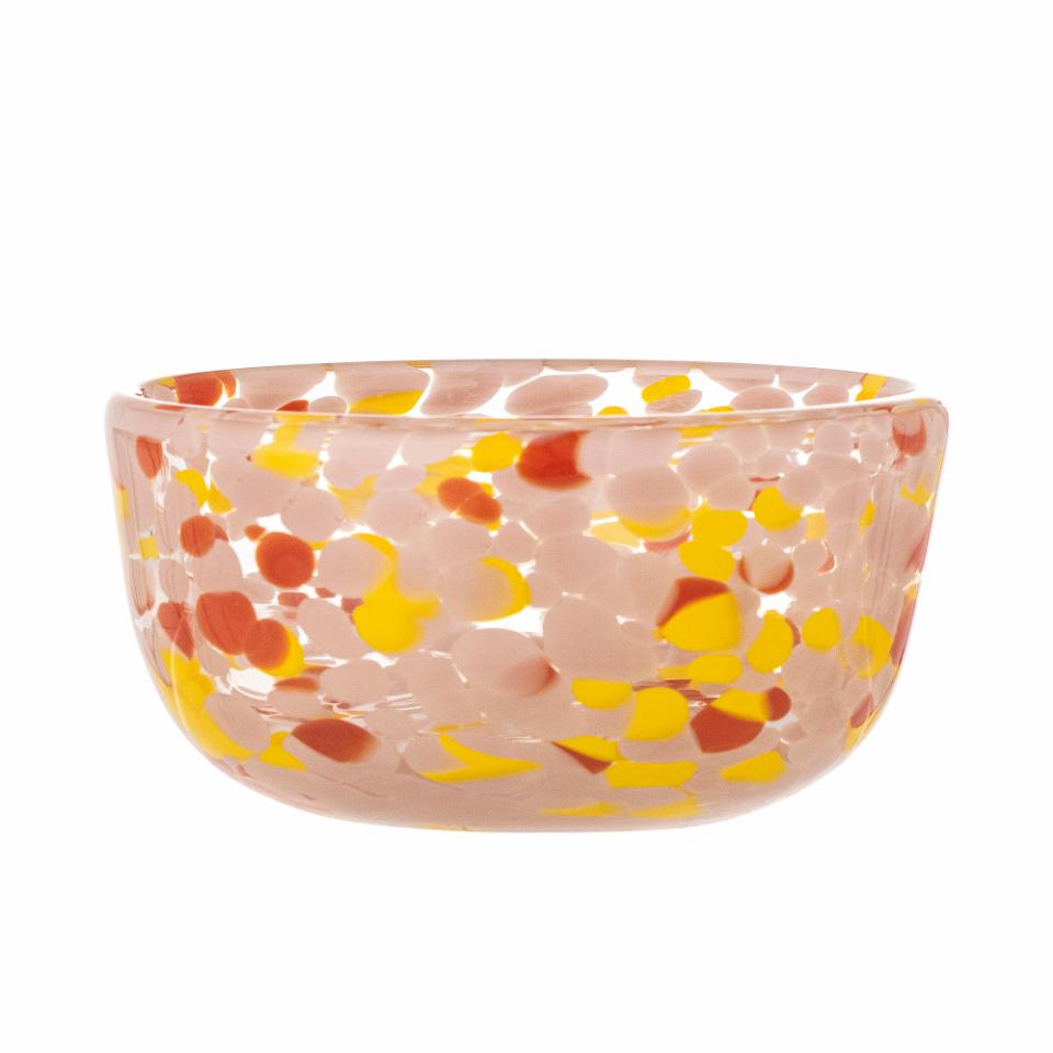 Bloomingville Lilya Skål, Rosa, Glas, 6-pack
