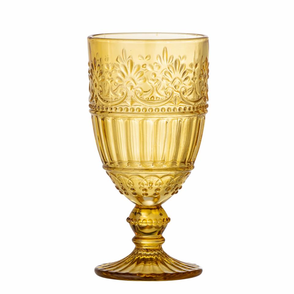 Creative Collection Feyza Vinglas, Gul, Glas, 6-pack