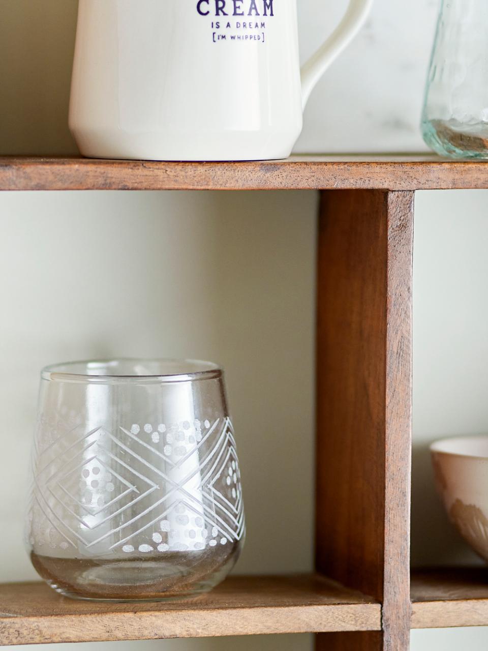 Creative Collection Kiyomi Dricksglas, Klart, Återvunnet Glas, 6-pack