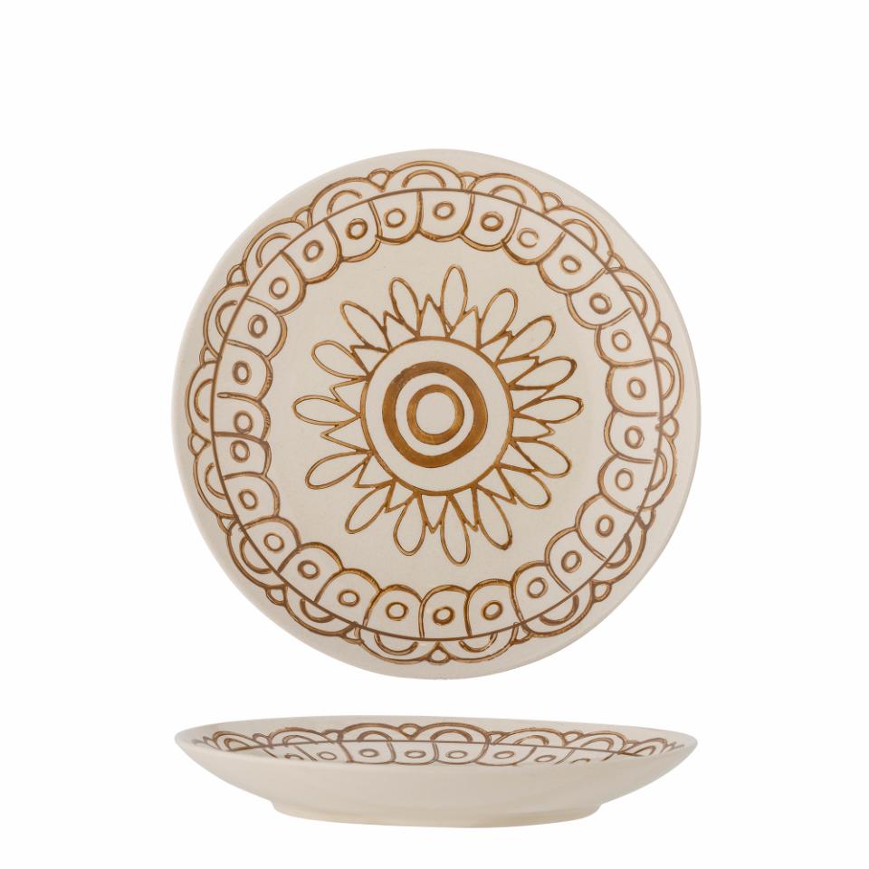 Creative Collection Maple Tallrik, Orange, Stengods, 6-pack