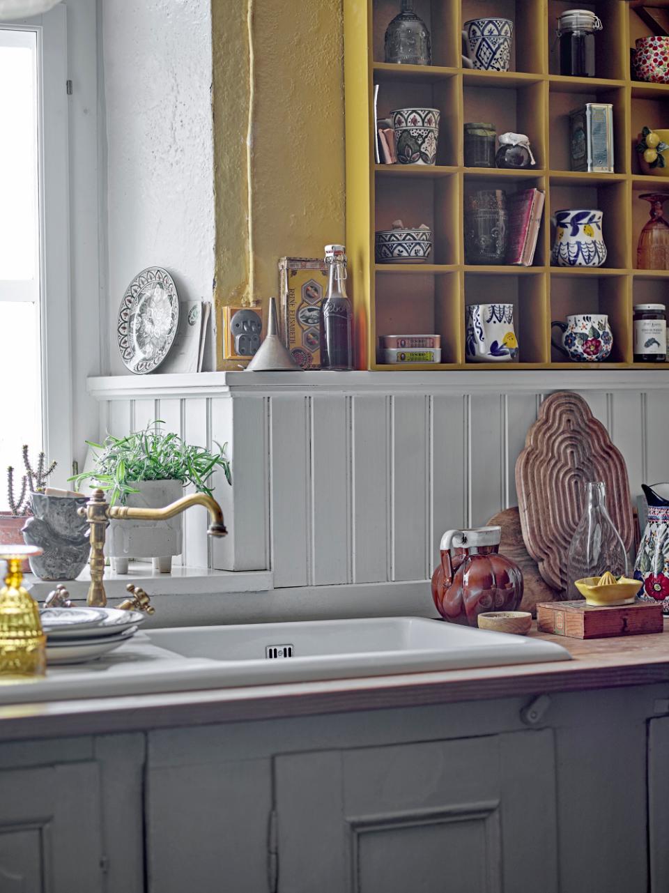 Creative Collection Karlie Tallrik, Grön, Stengods, 6-pack