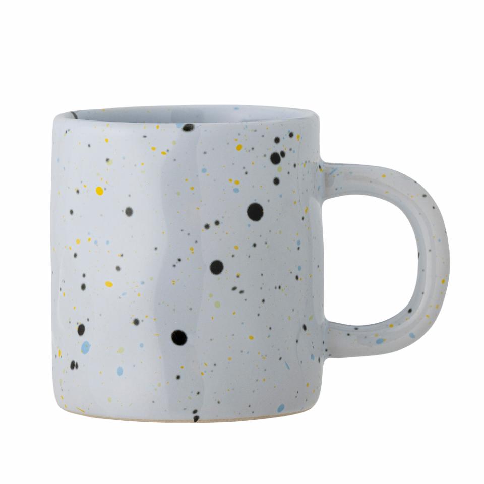 Bloomingville Sprinkle Kopp, Blå, Stengods, 6-pack