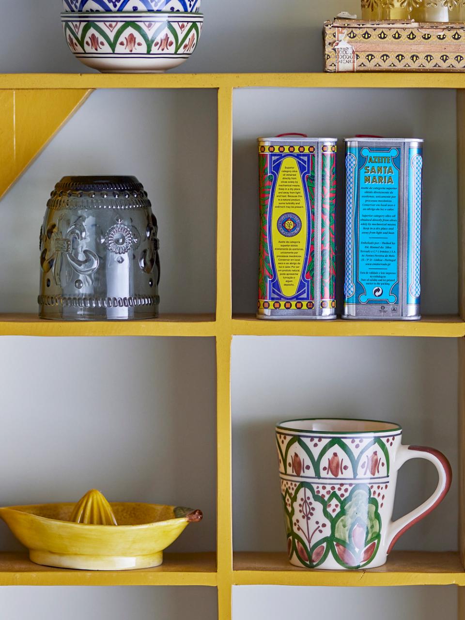 Creative Collection Karlie Mugg, Grön, Stengods, 6-pack