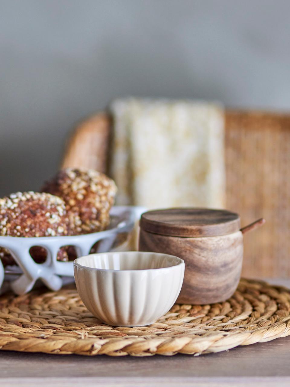 Bloomingville Latina Skål, Nature, Stengods, 6-pack