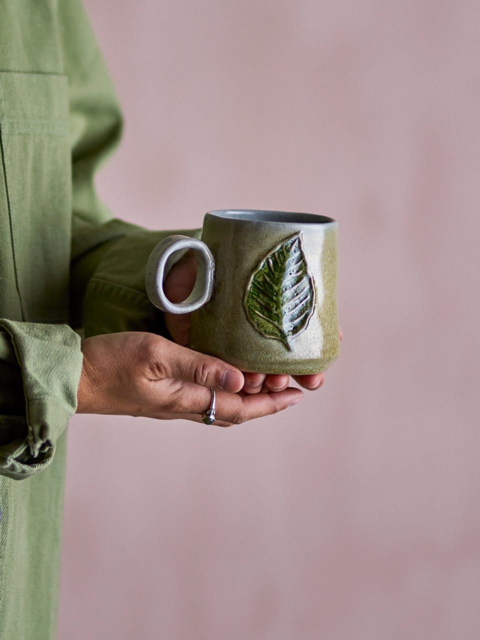 Creative Collection Jasper Mugg, Grön, Stengods, 6-pack