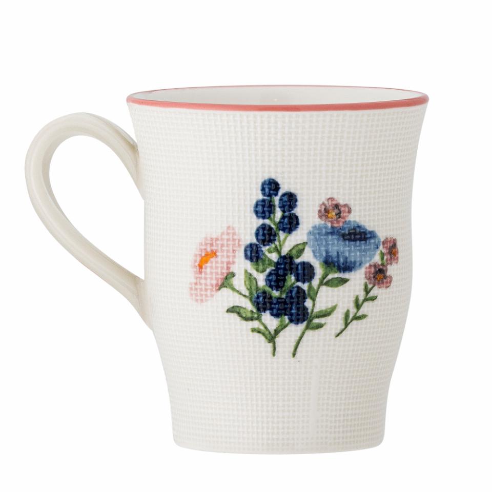 Bloomingville Dorothy Mugg, Rosa, Stengods, 6-pack