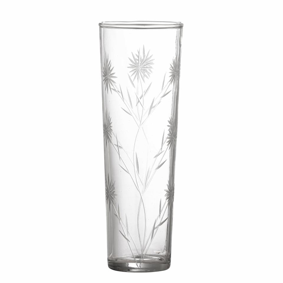 Bloomingville Aki Dricksglas, Klart, Återvunnet Glas, 6-pack