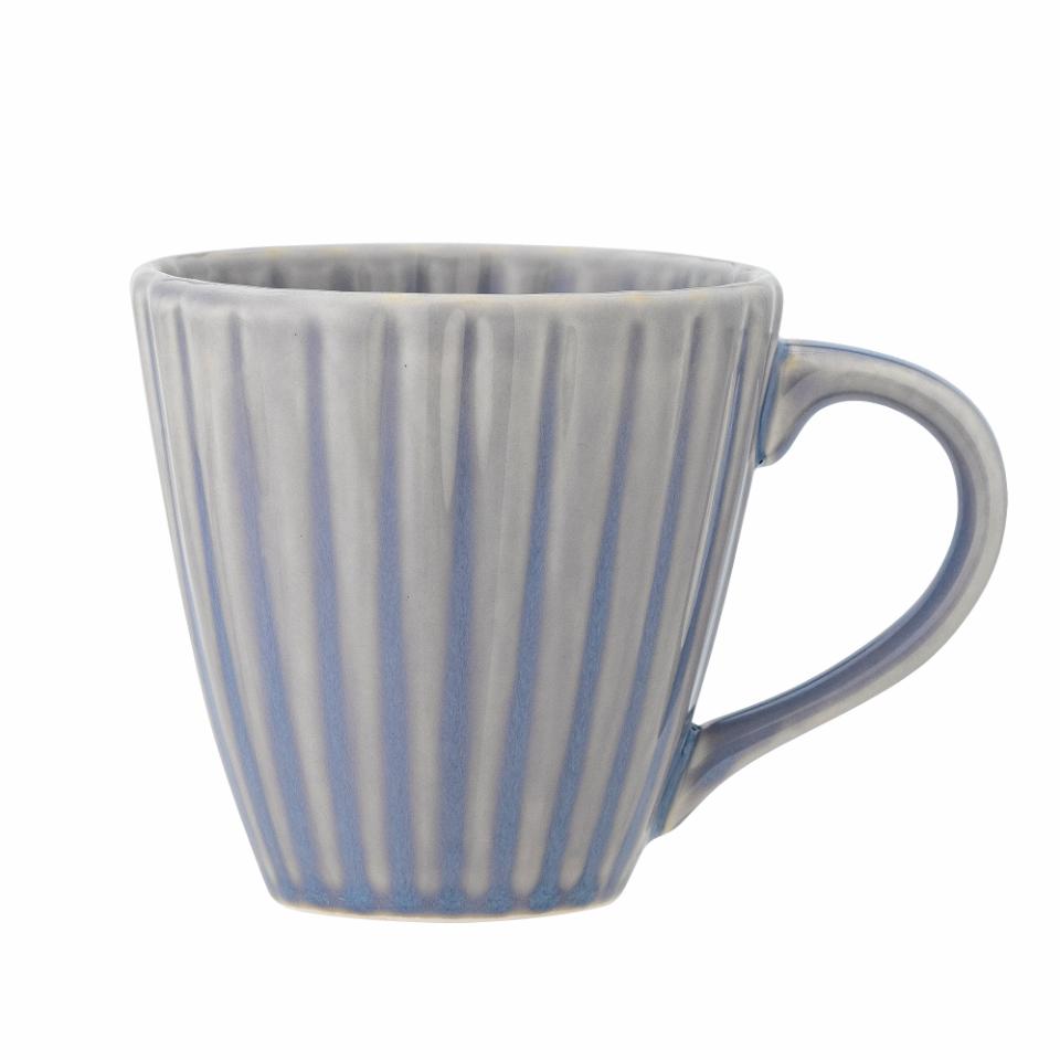 Bloomingville Latina Mugg, Blå, Stengods, 6-pack