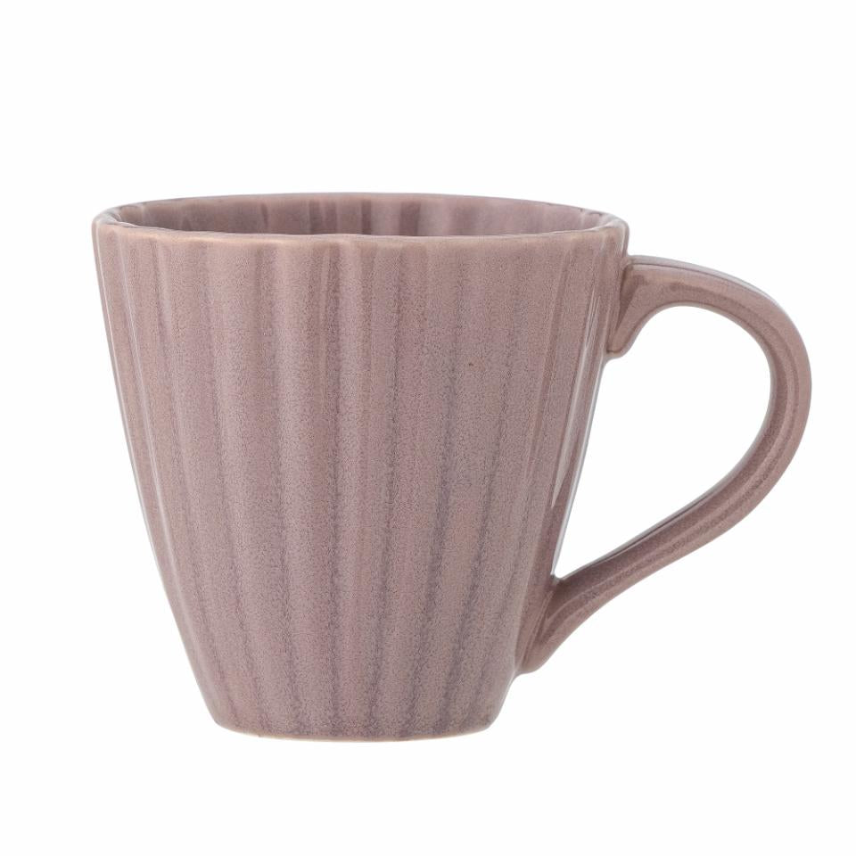 Bloomingville Latina Mugg, Rosé, Stengods, 6-pack