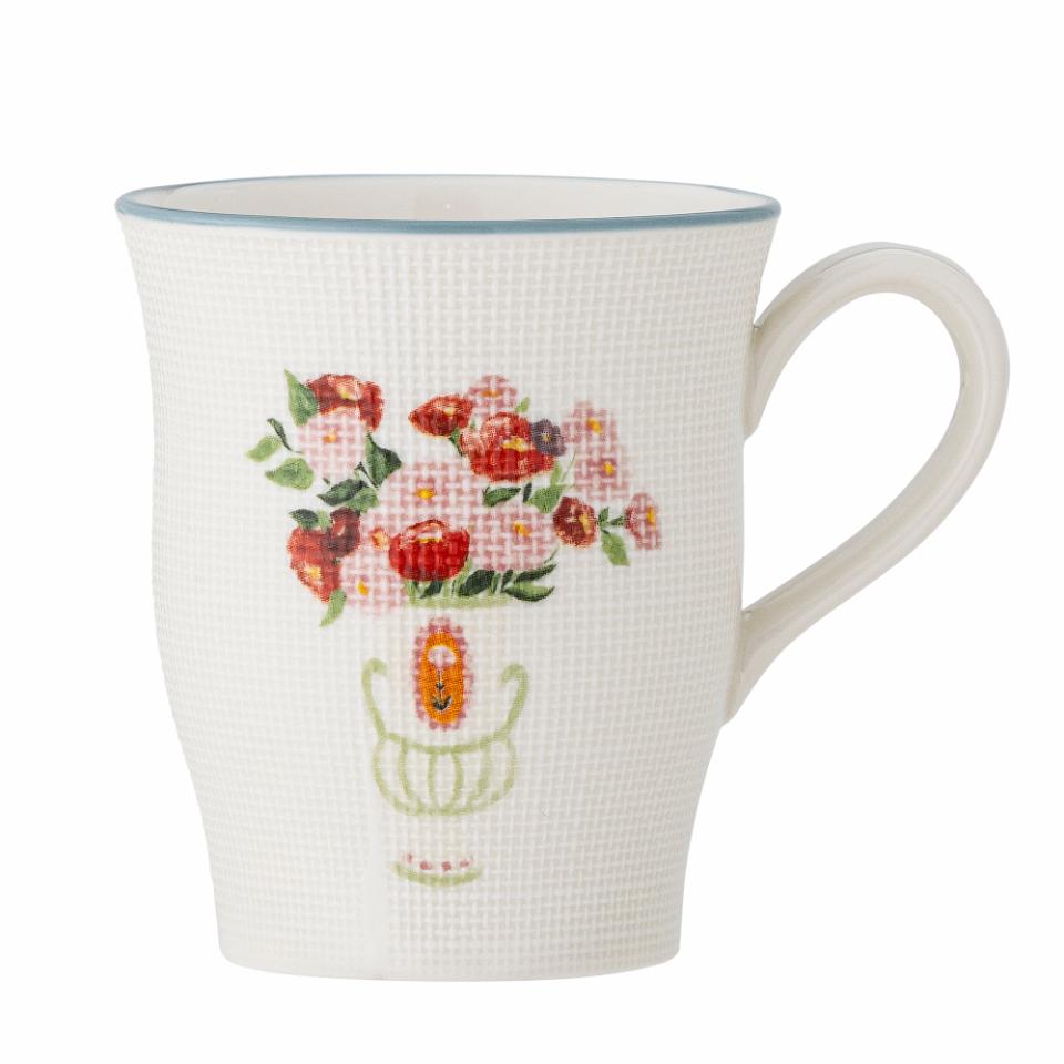 Bloomingville Dorothy Mugg, Blå, Stengods, 6-pack