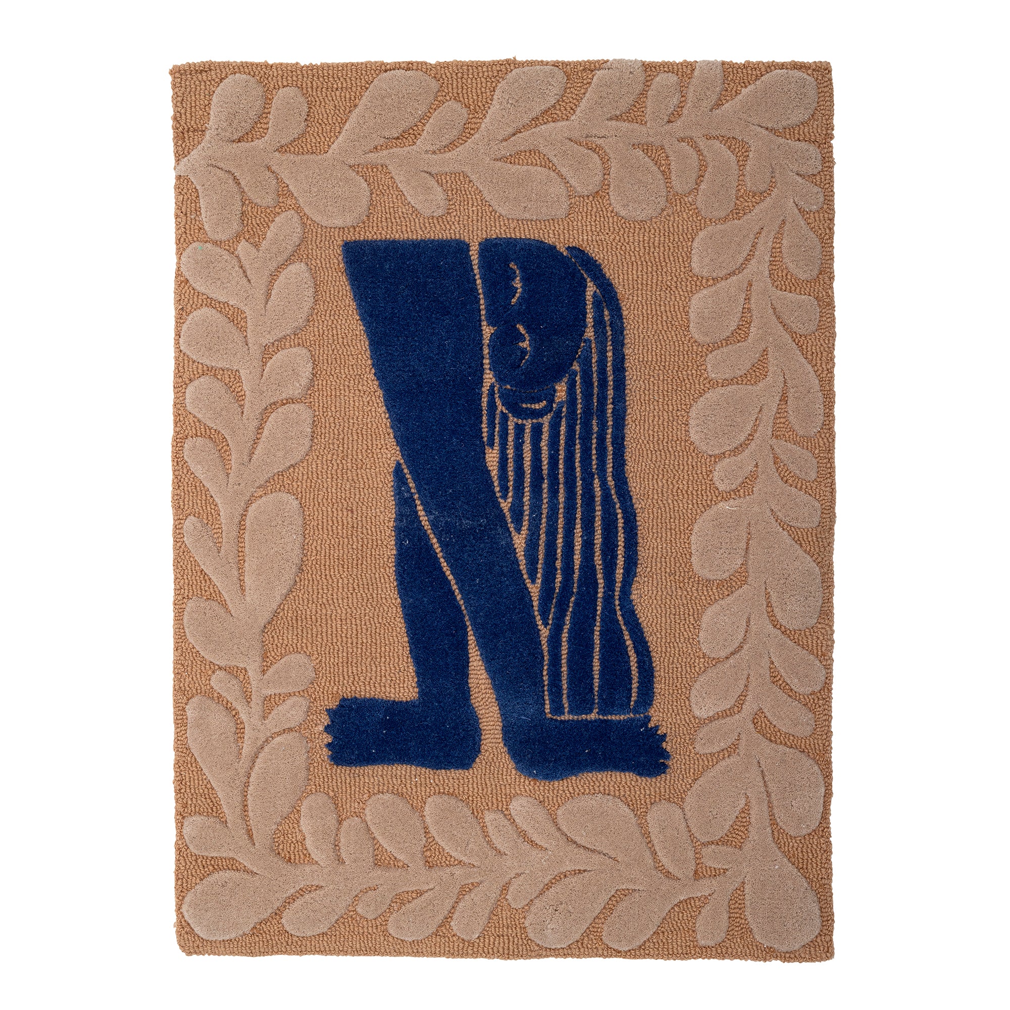 Bloomingville ATLE Väggdekoration, Brun, Ull