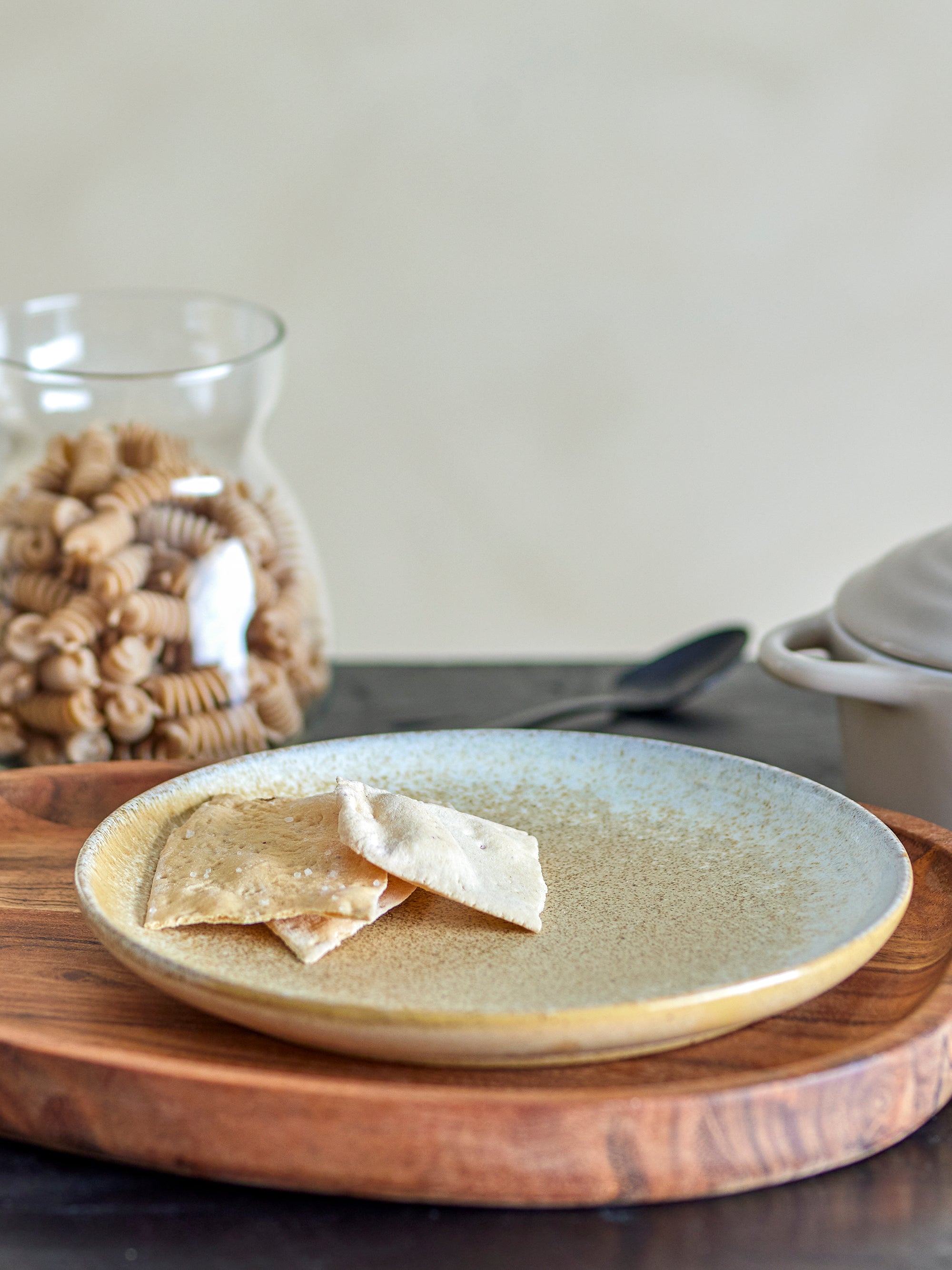 Bloomingville PAULA Frukostset, Natur, Stengods