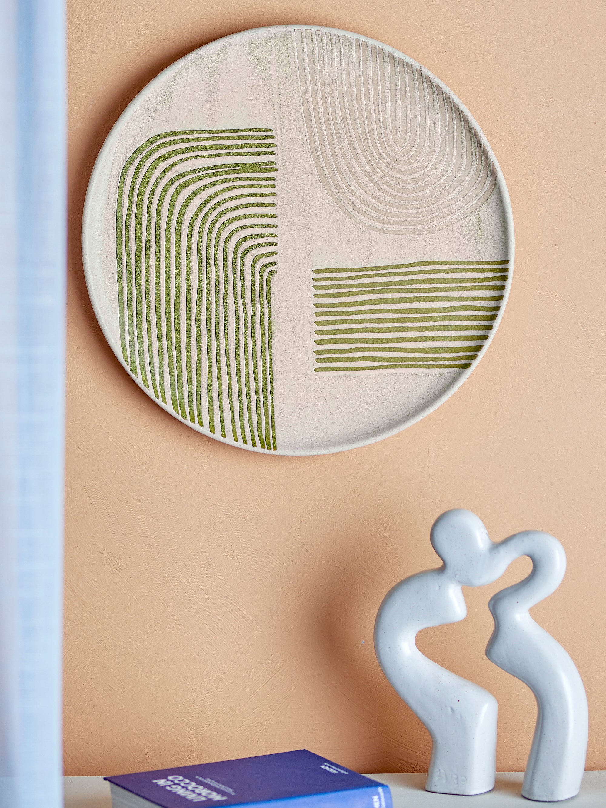 Bloomingville AMICA Serveringsfat, Rosé, Stengods