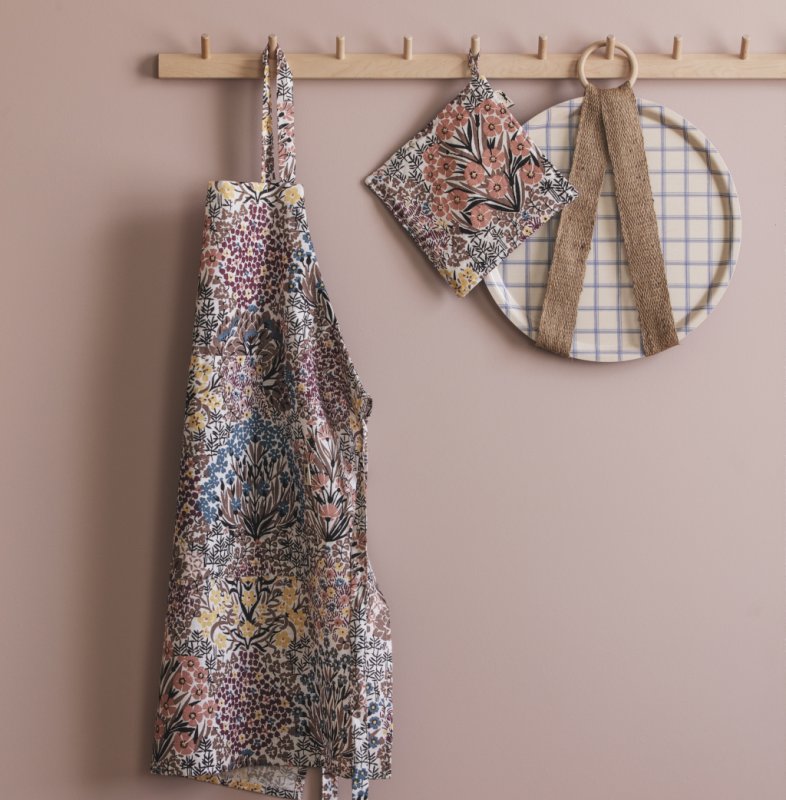 Almedahls Botanic Garden, förkläde, rosabrun