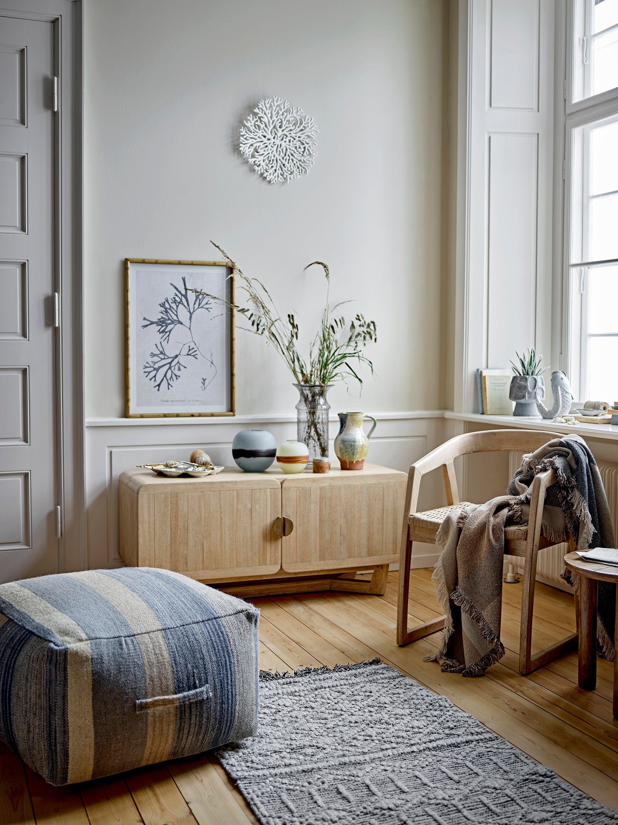 Creative Collection MAISY Matta, Grå, Polyester