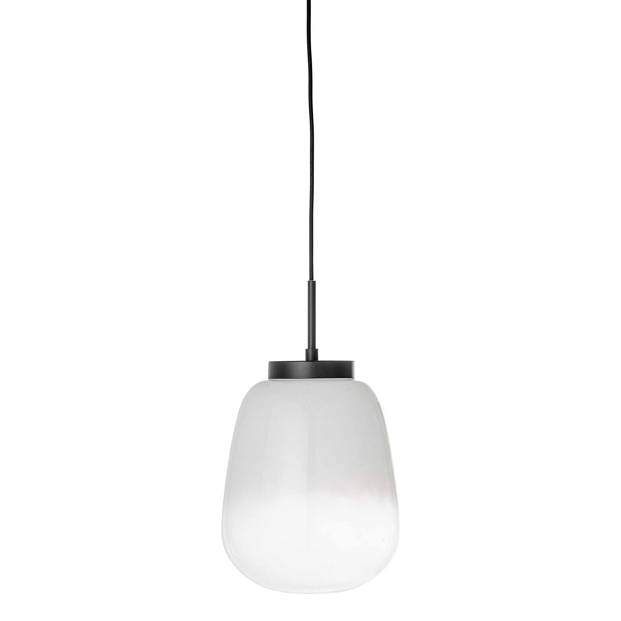 Bloomingville ECE Taklampa, Vit, Glas