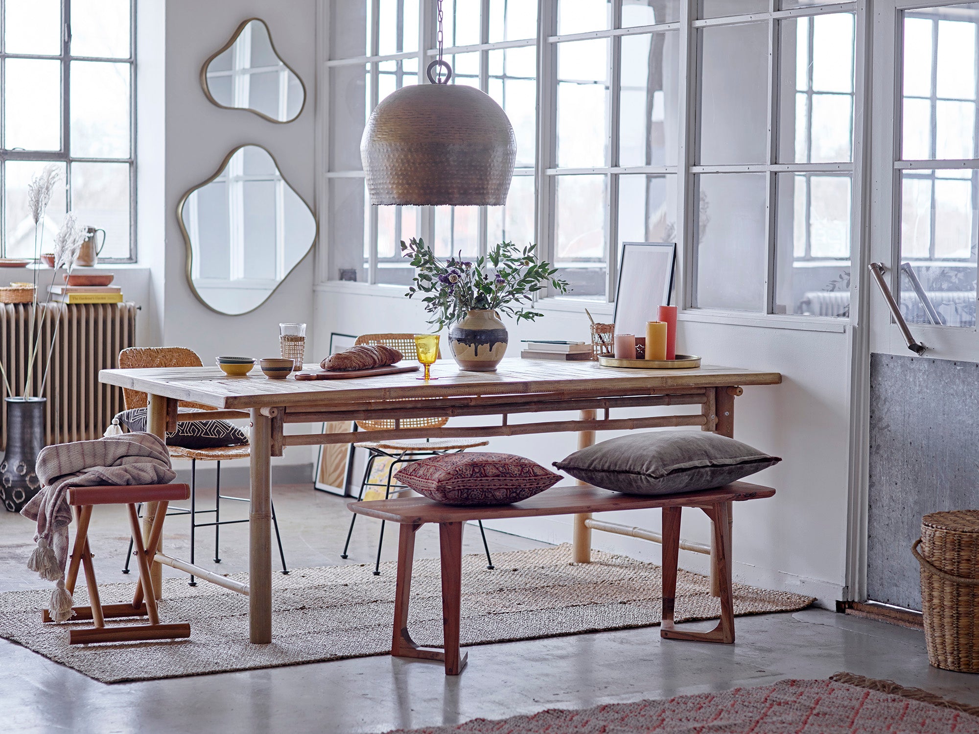 Bloomingville ABRIELLA Matta, Natur, Jute