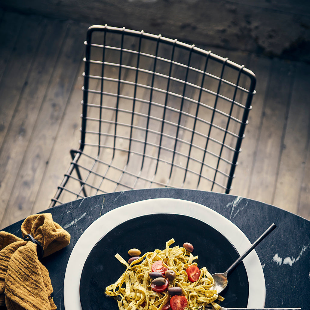 Affari Of Sweden AMELIA Tallrik, Marmorerad 4 pack