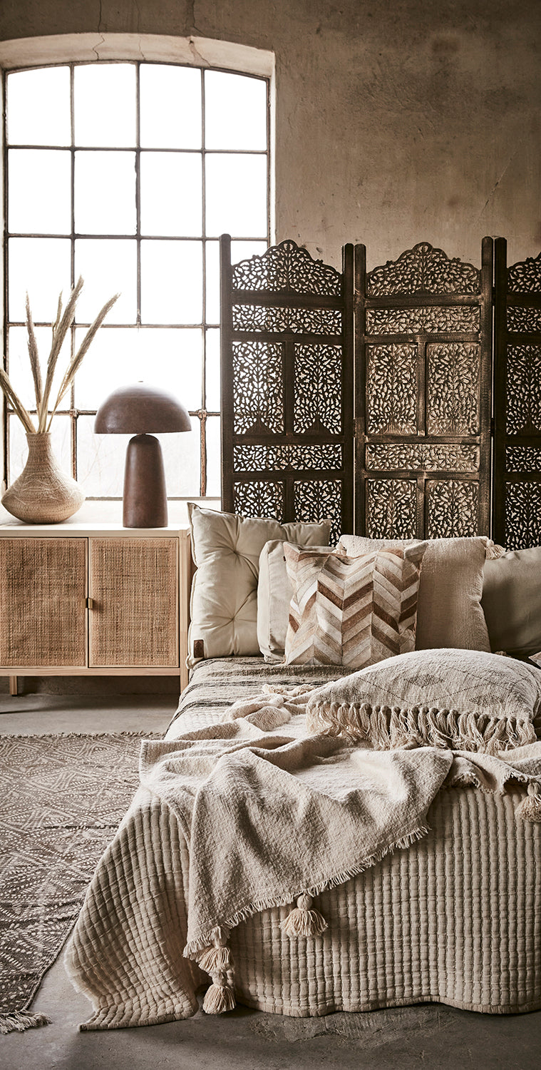 Affari Of Sweden FUNGI Bordslampa L, Brun