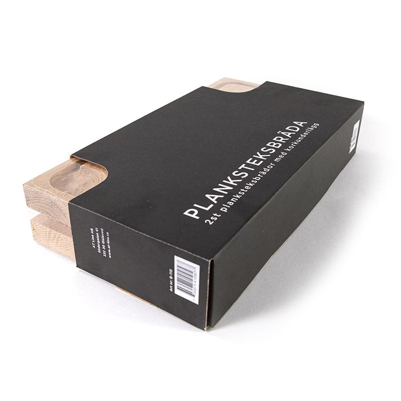 AT-line 2st planksteksbrädor i ek 320x170x21mm med 2st kork
