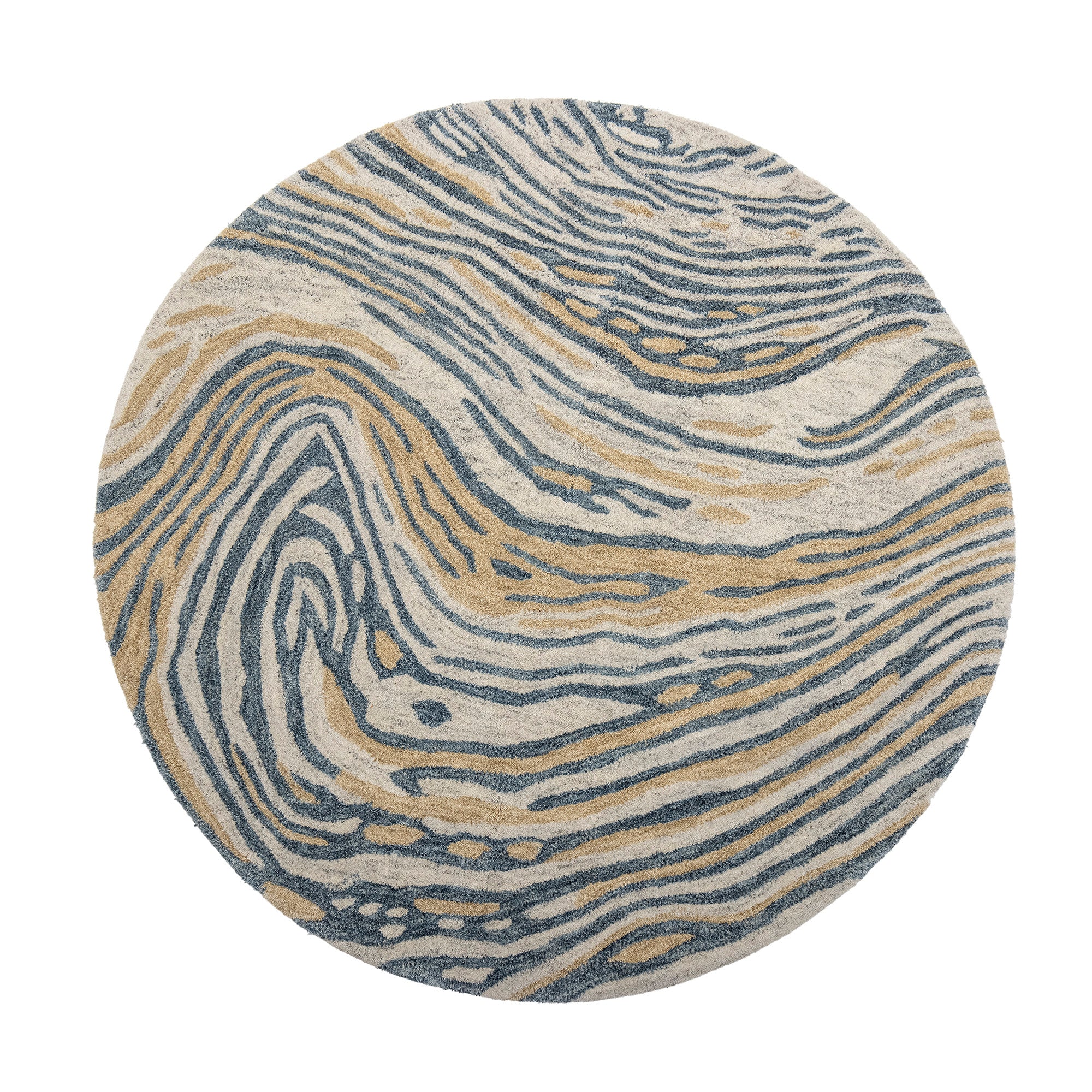 Bloomingville TIGER Matta, Brun, Ull