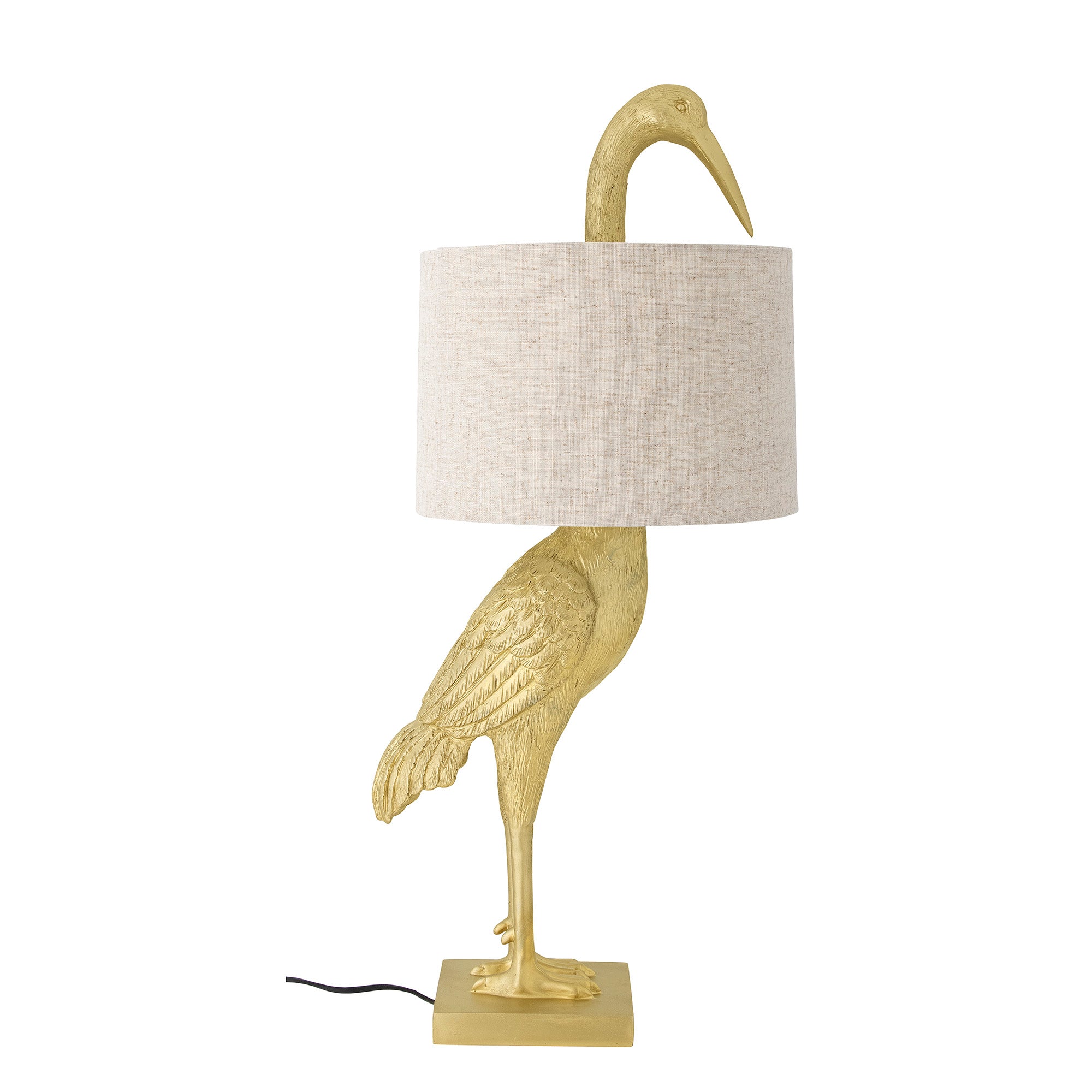 Creative Collection HERON Bordslampa, Guld, Polyresin