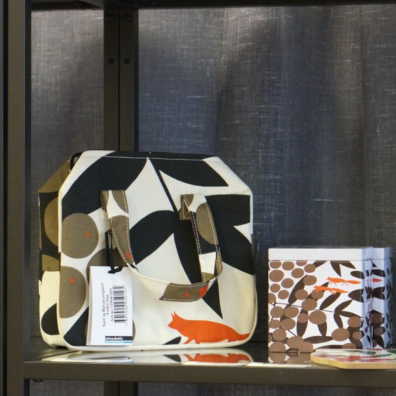 Almedahls Surt sa räven, toalettväska, original