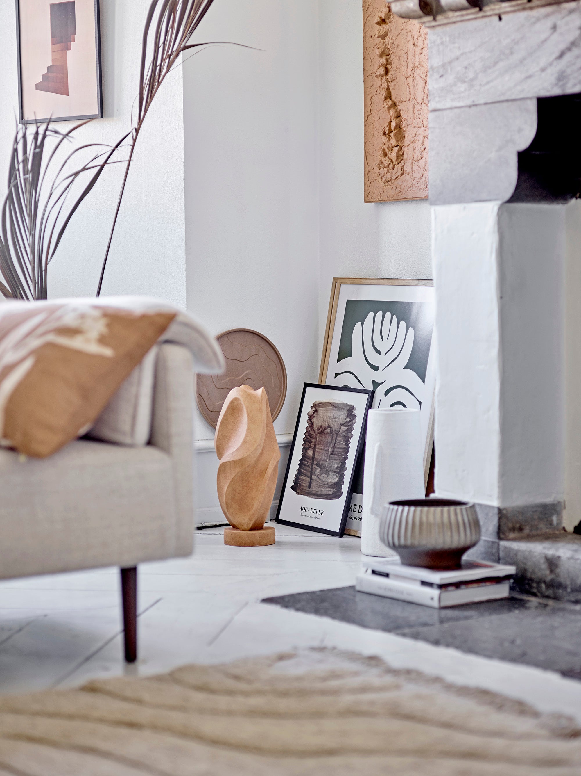 Bloomingville DELIER Dekoration, Brun, Resin