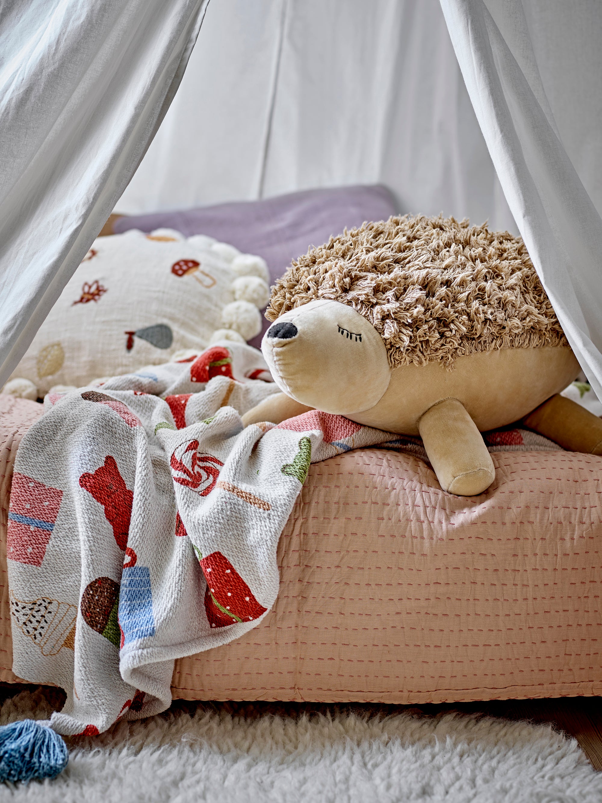 Bloomingville MINI HENNY Mjukisdjur, Brun, Bomull