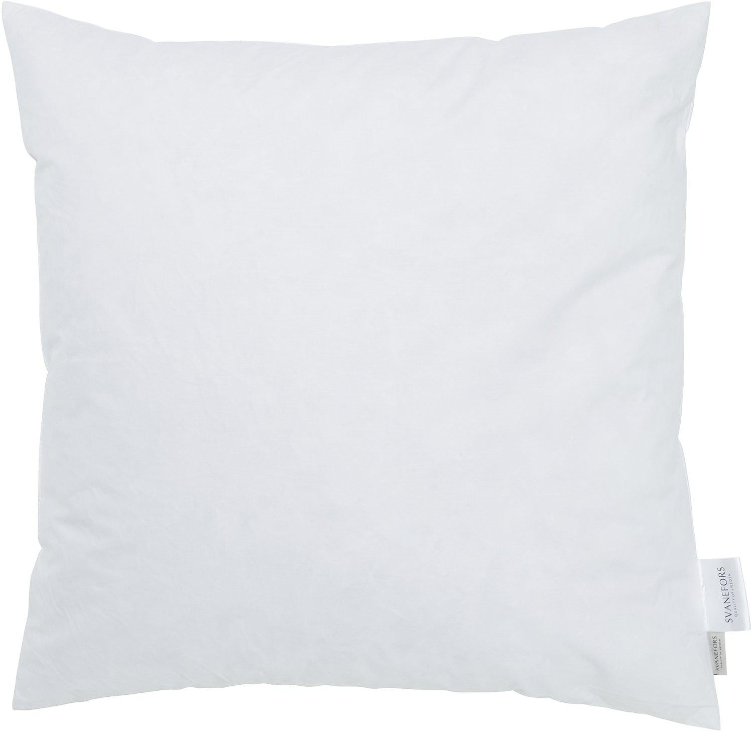 Svanefors Innerkudde Fjäder Vit 50x50cm