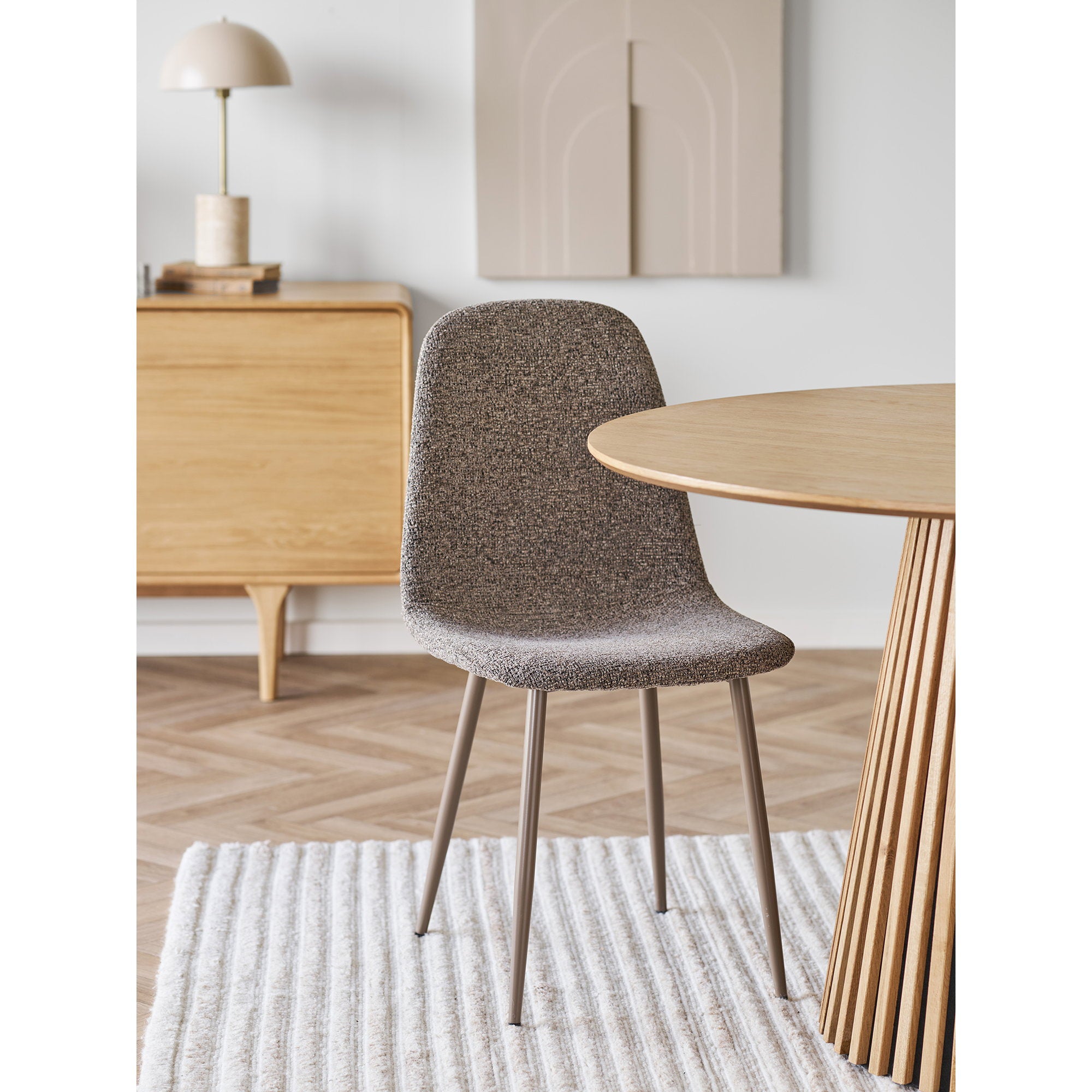 House Nordic Stockholm Matstol 2 pack Brun