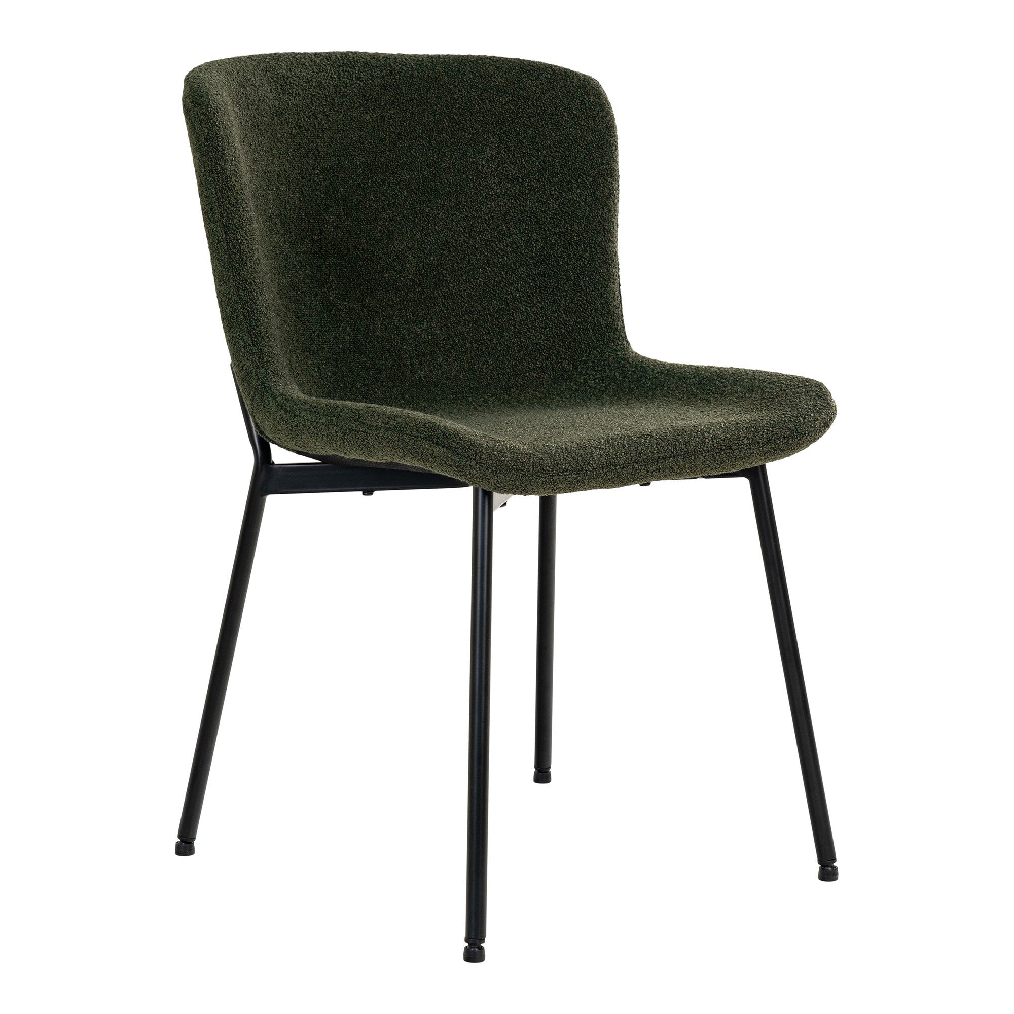 House Nordic Maceda Matstol 2 pack Mörkgrön