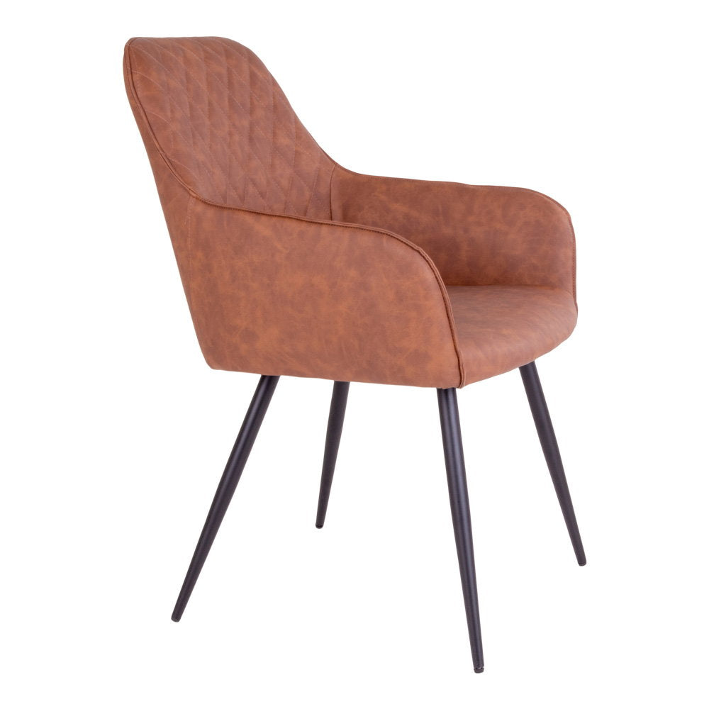 House Nordic Harbo Matstol 2 pack Brun