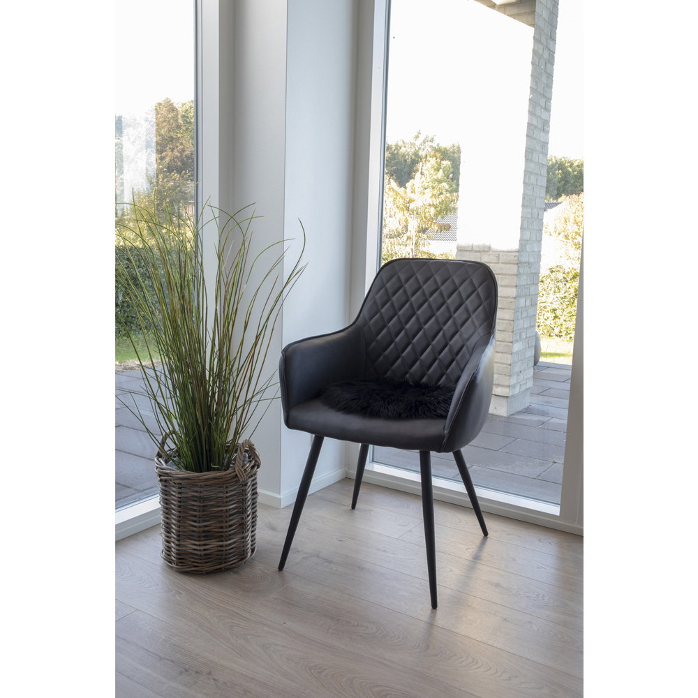 House Nordic Harbo Matstol 2 pack Svart