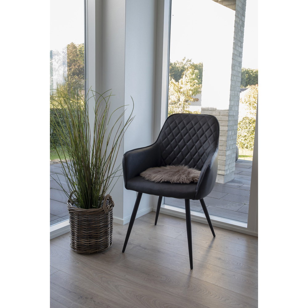House Nordic Harbo Matstol 2 pack Svart