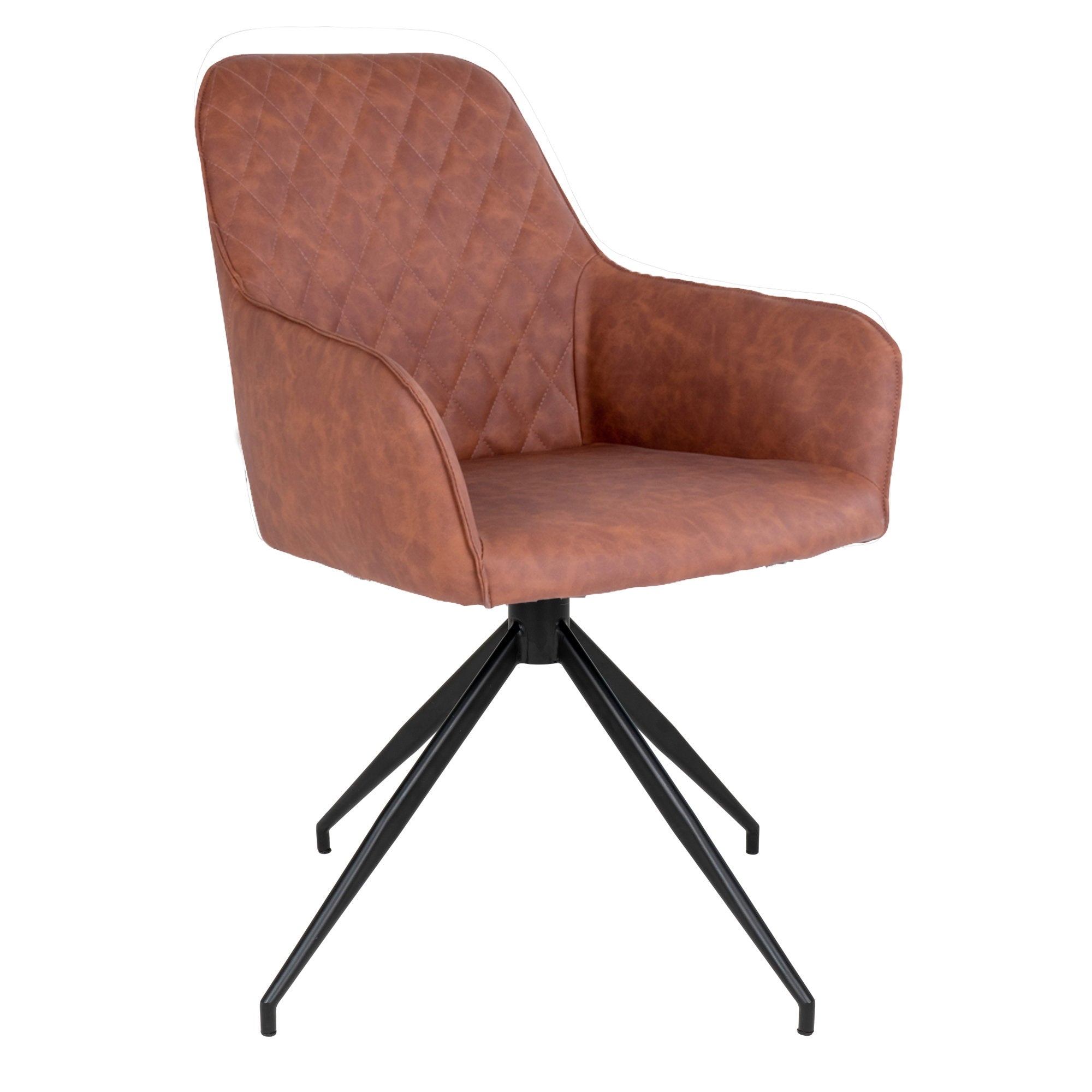 House Nordic Harbo Matstol with swivel Brun