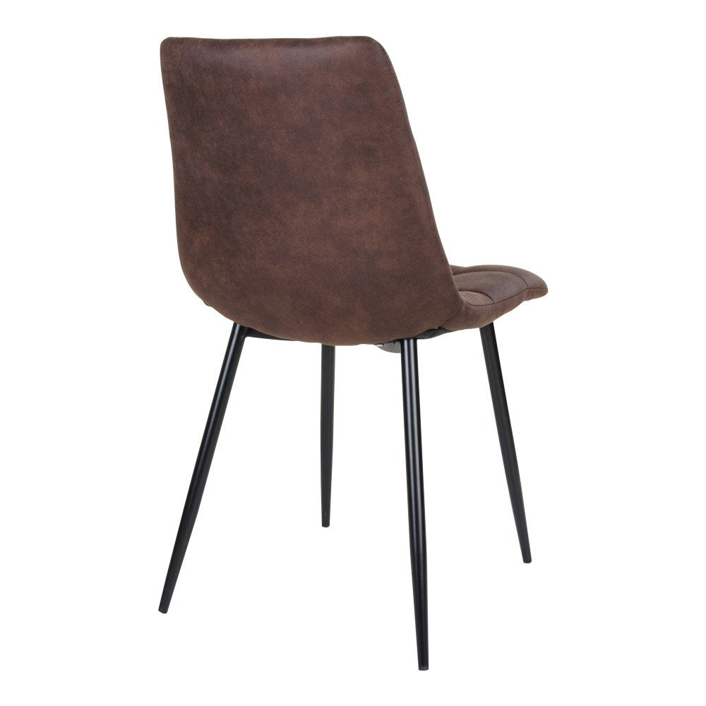 House Nordic Middelfart Matstol 2 pack Brun