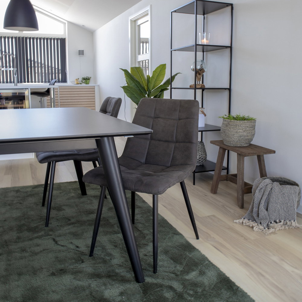 House Nordic Middelfart Matstol 2 pack Grå