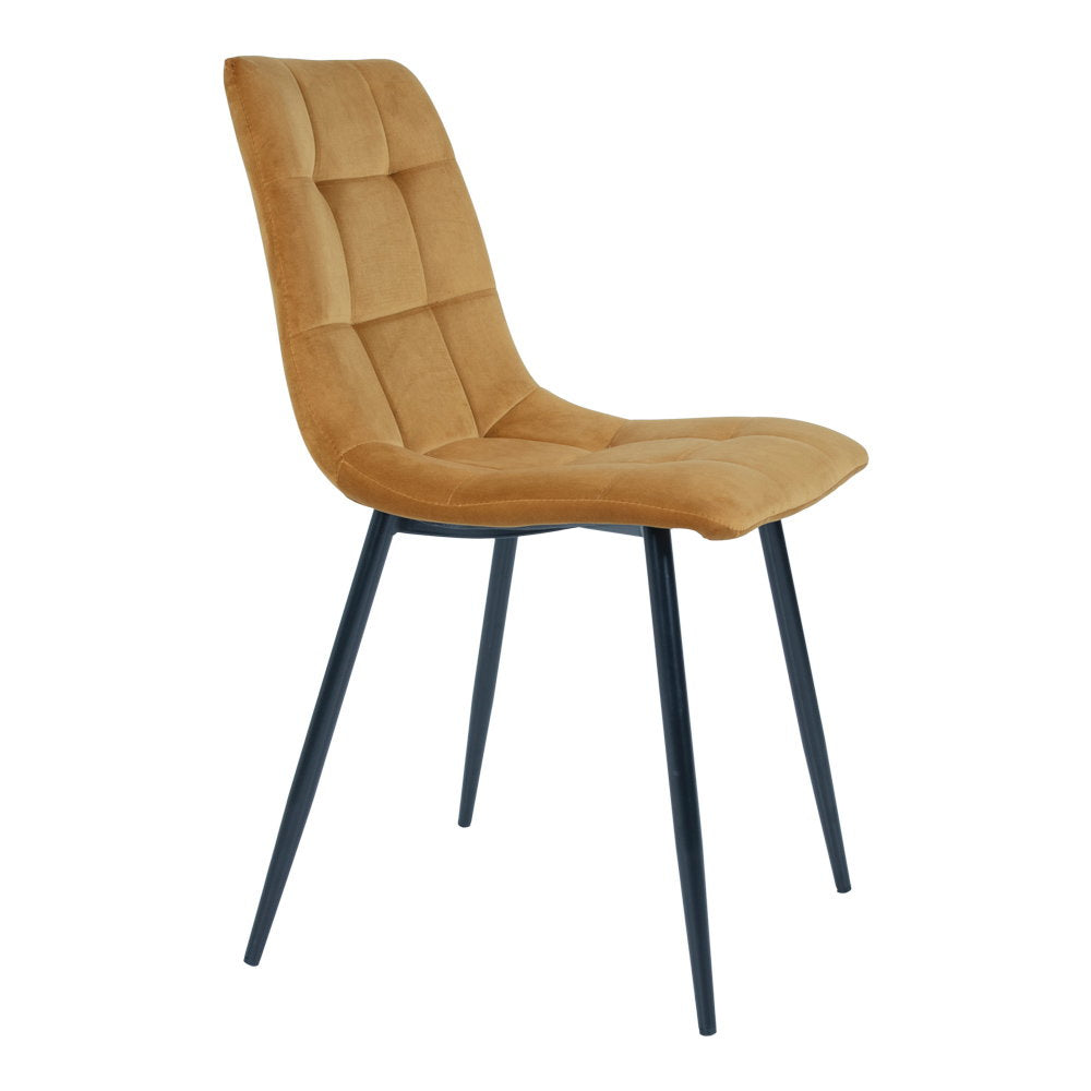 House Nordic Middelfart Matstol 2 pack Mustard Yellow