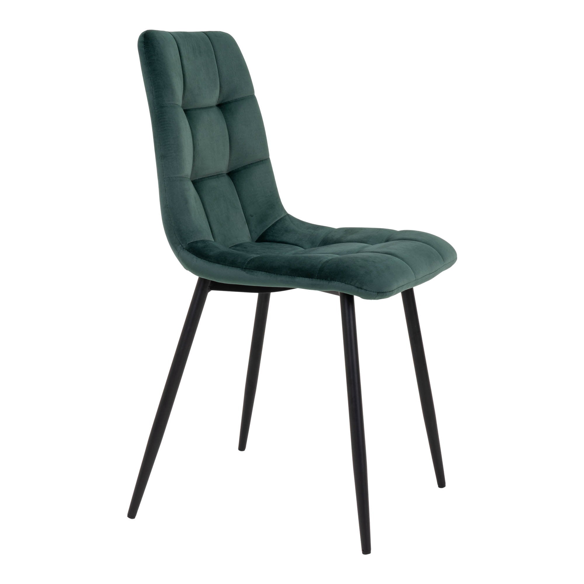 House Nordic Middelfart Matstol 2 pack Mörkgrön