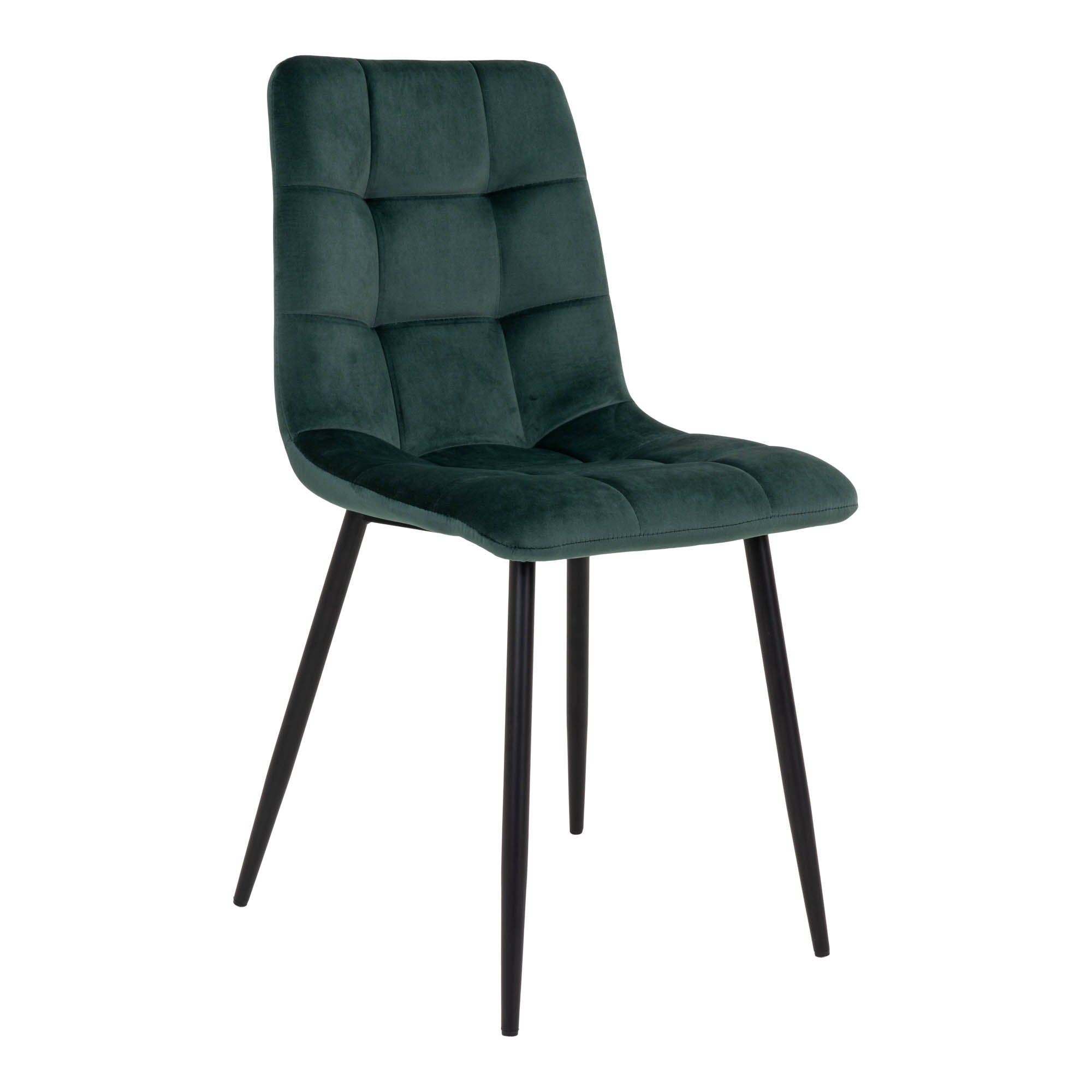 House Nordic Middelfart Matstol 2 pack Mörkgrön