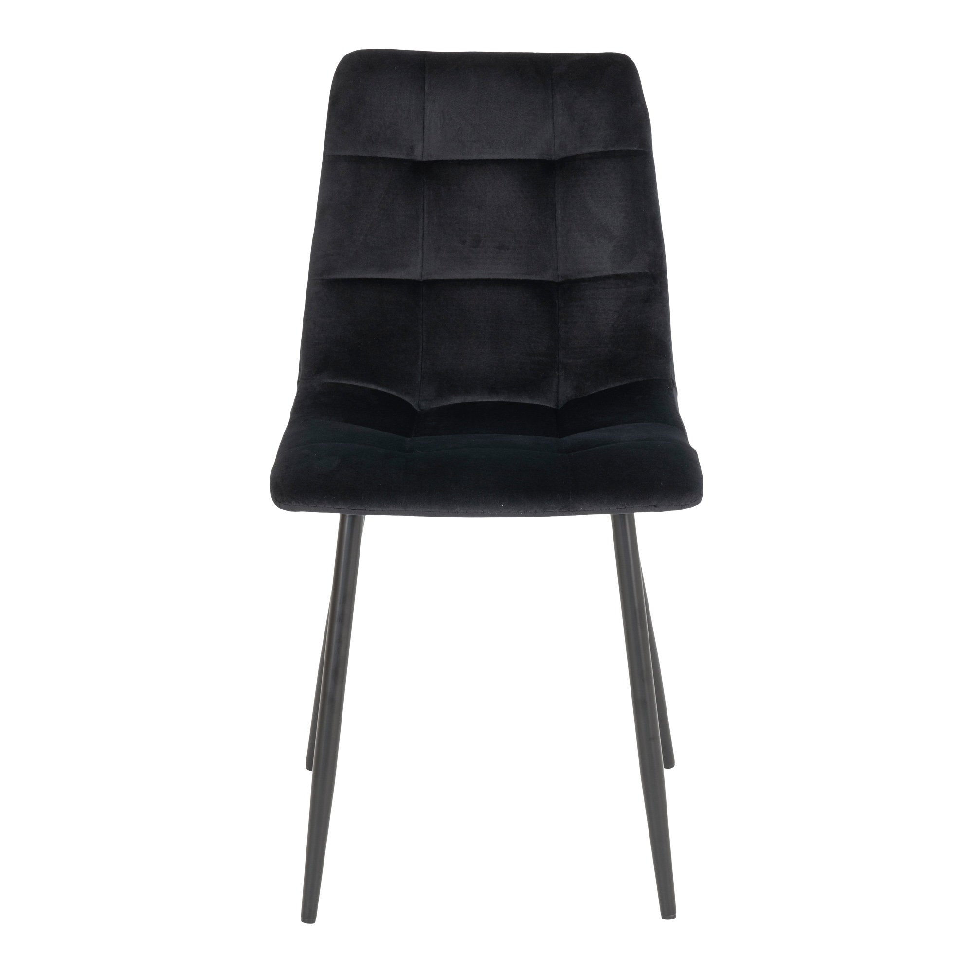 House Nordic Middelfart Matstol 2 pack Svart