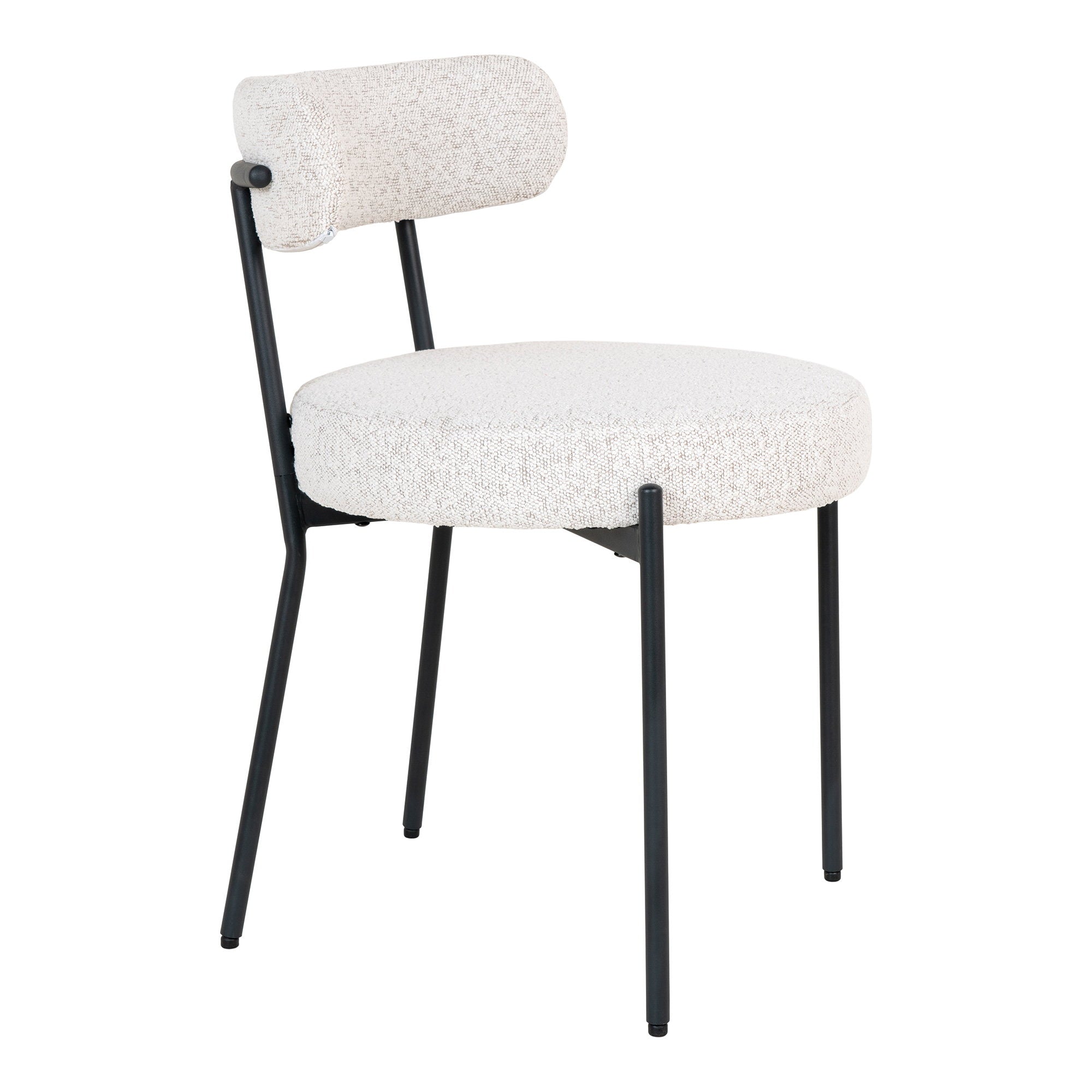 House Nordic Badalona Matstol 2 pack Vit