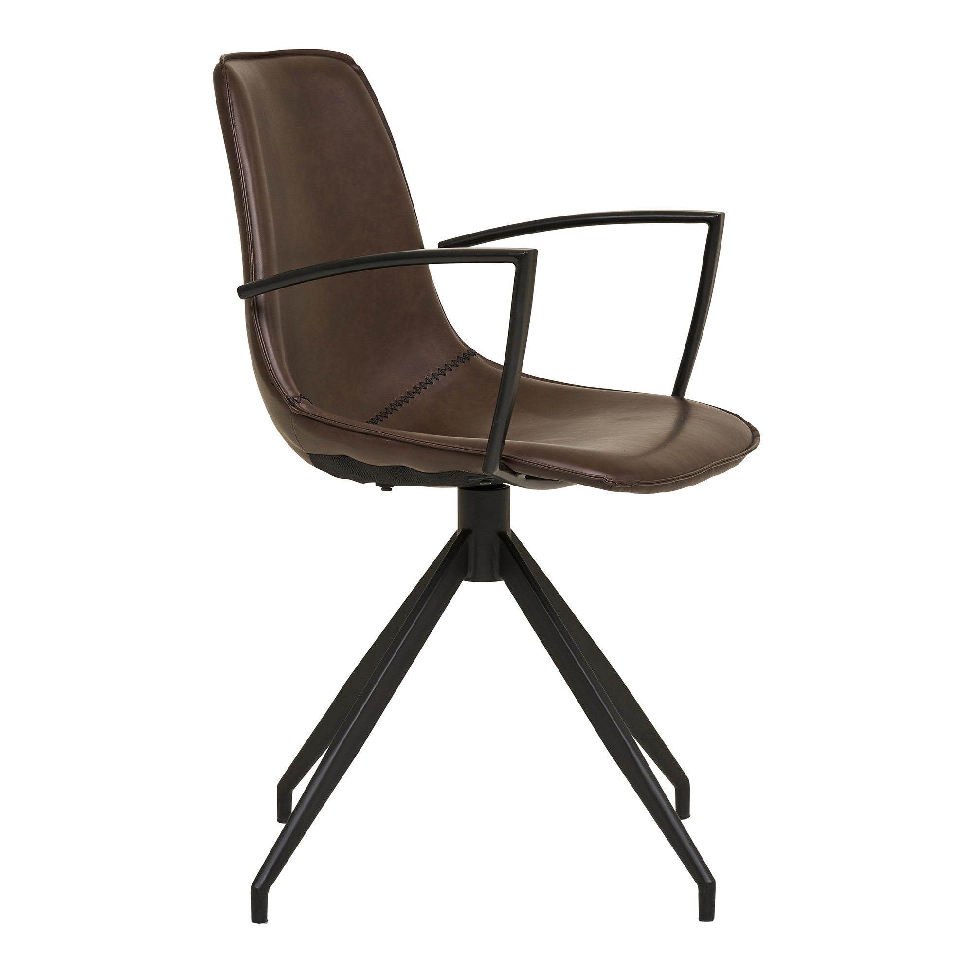 House Nordic Monaco Matstol 2 pack Brun