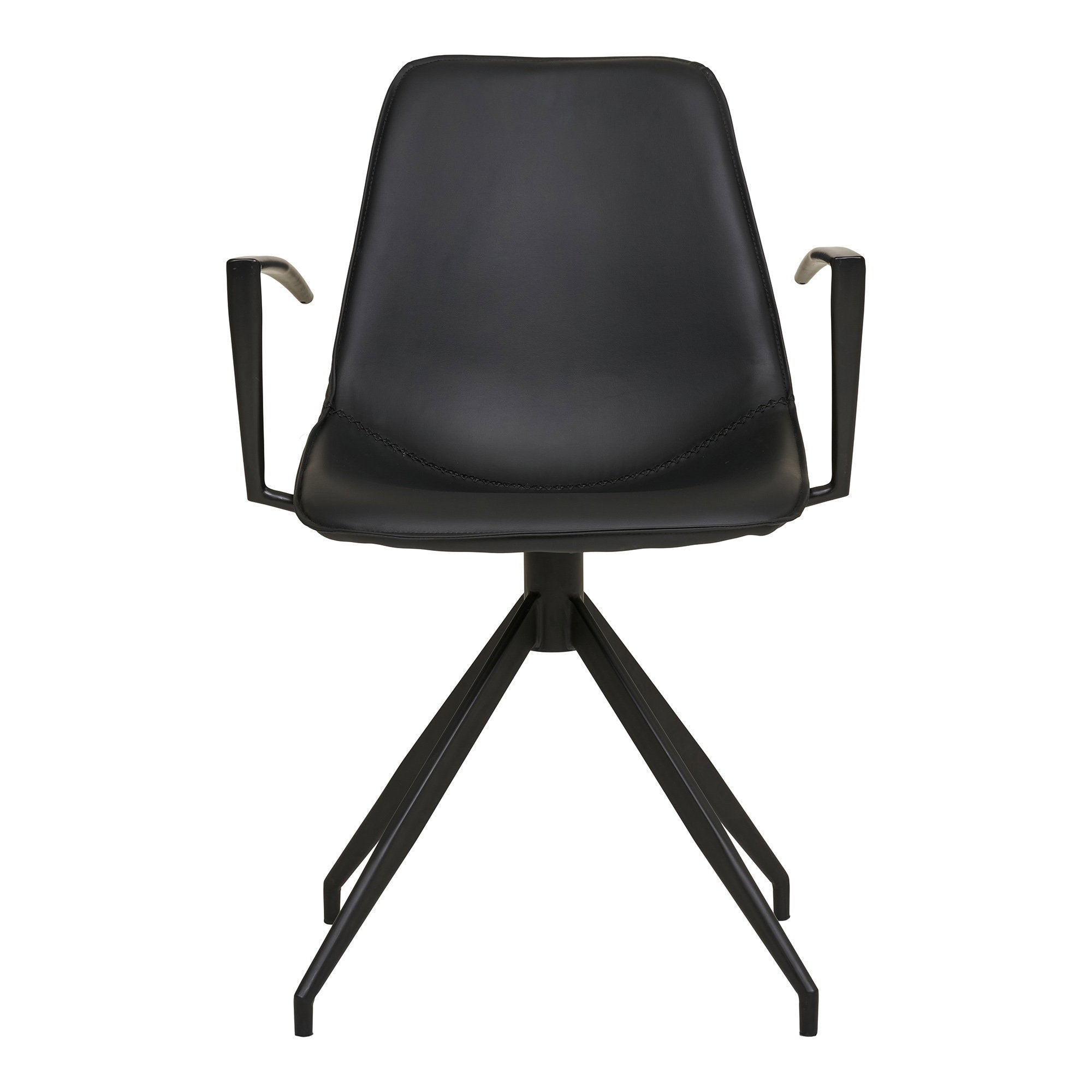 House Nordic Monaco Matstol 2 pack Svart
