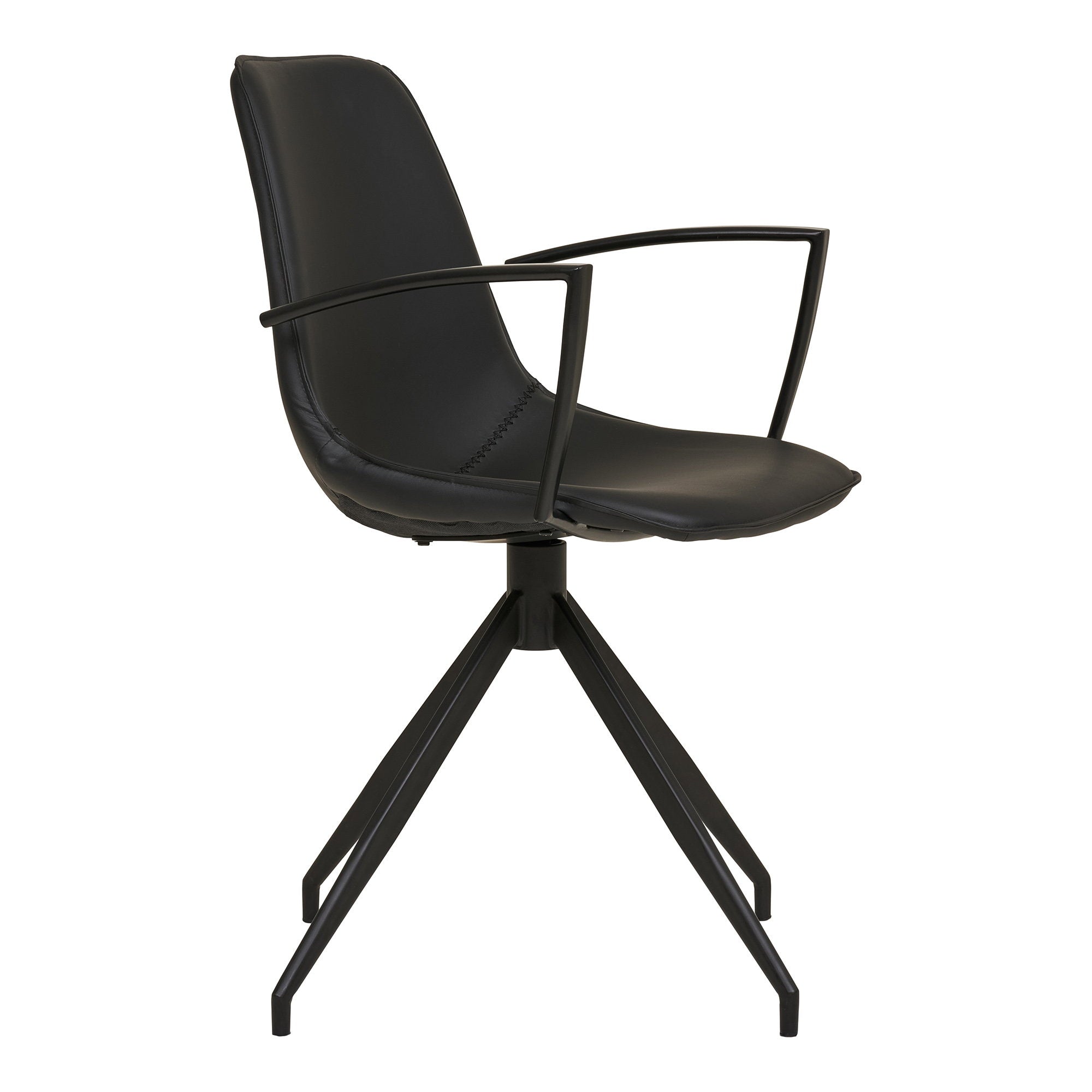 House Nordic Monaco Matstol 2 pack Svart