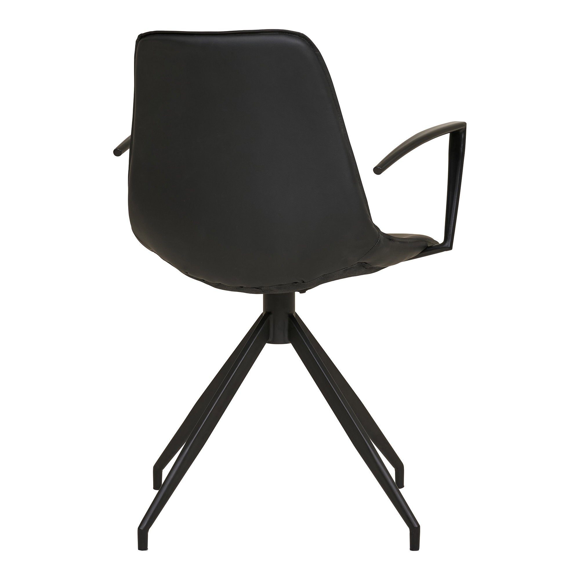 House Nordic Monaco Matstol 2 pack Svart
