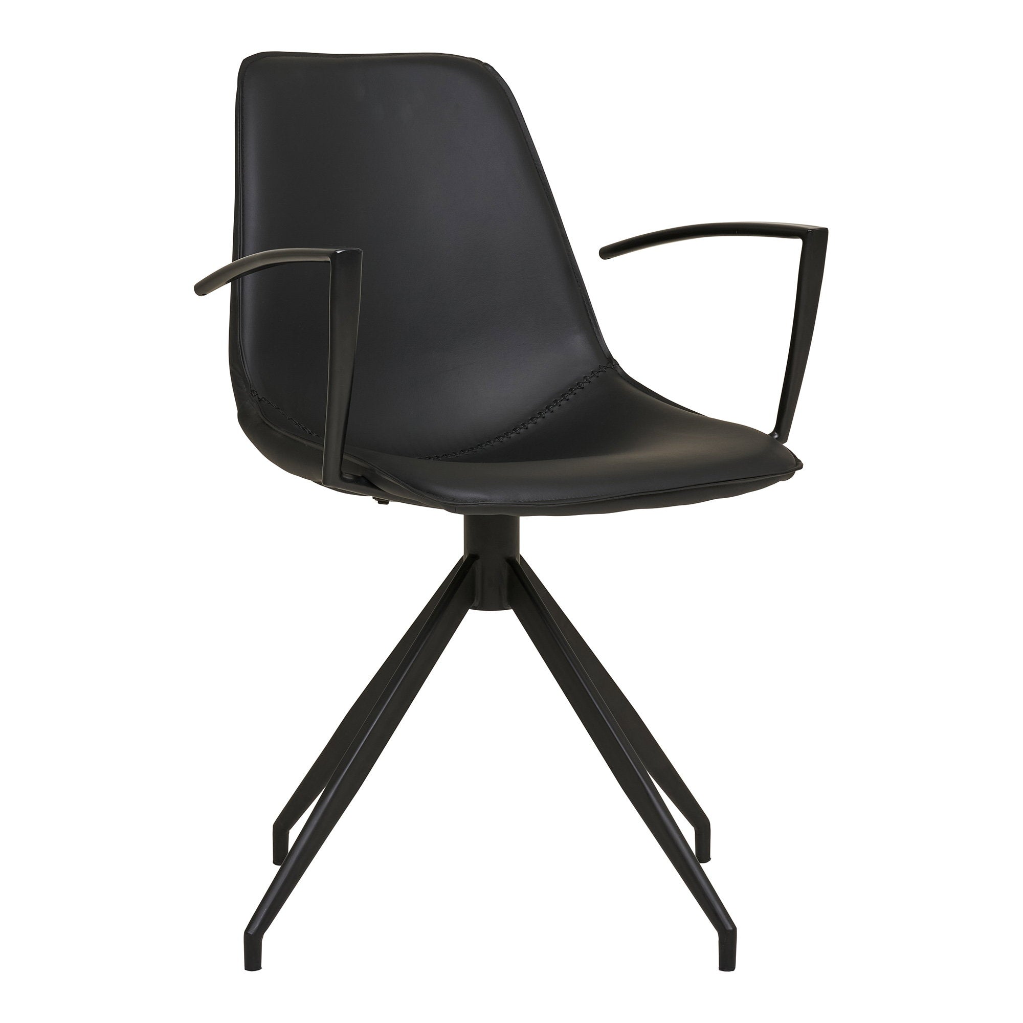 House Nordic Monaco Matstol 2 pack Svart